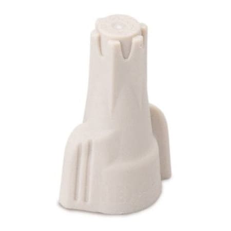 Ecm Industries Twist-On Wire Connector, 8 AWG Max, Tan, thermoplastic Insulation 25-1H1